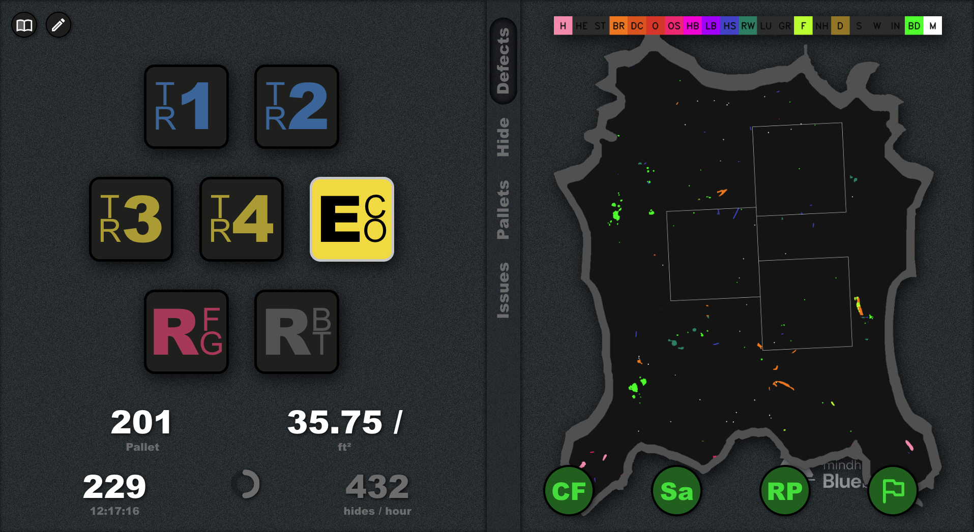 AI-generated defect maps that preserve master grader knowledge in digital form.