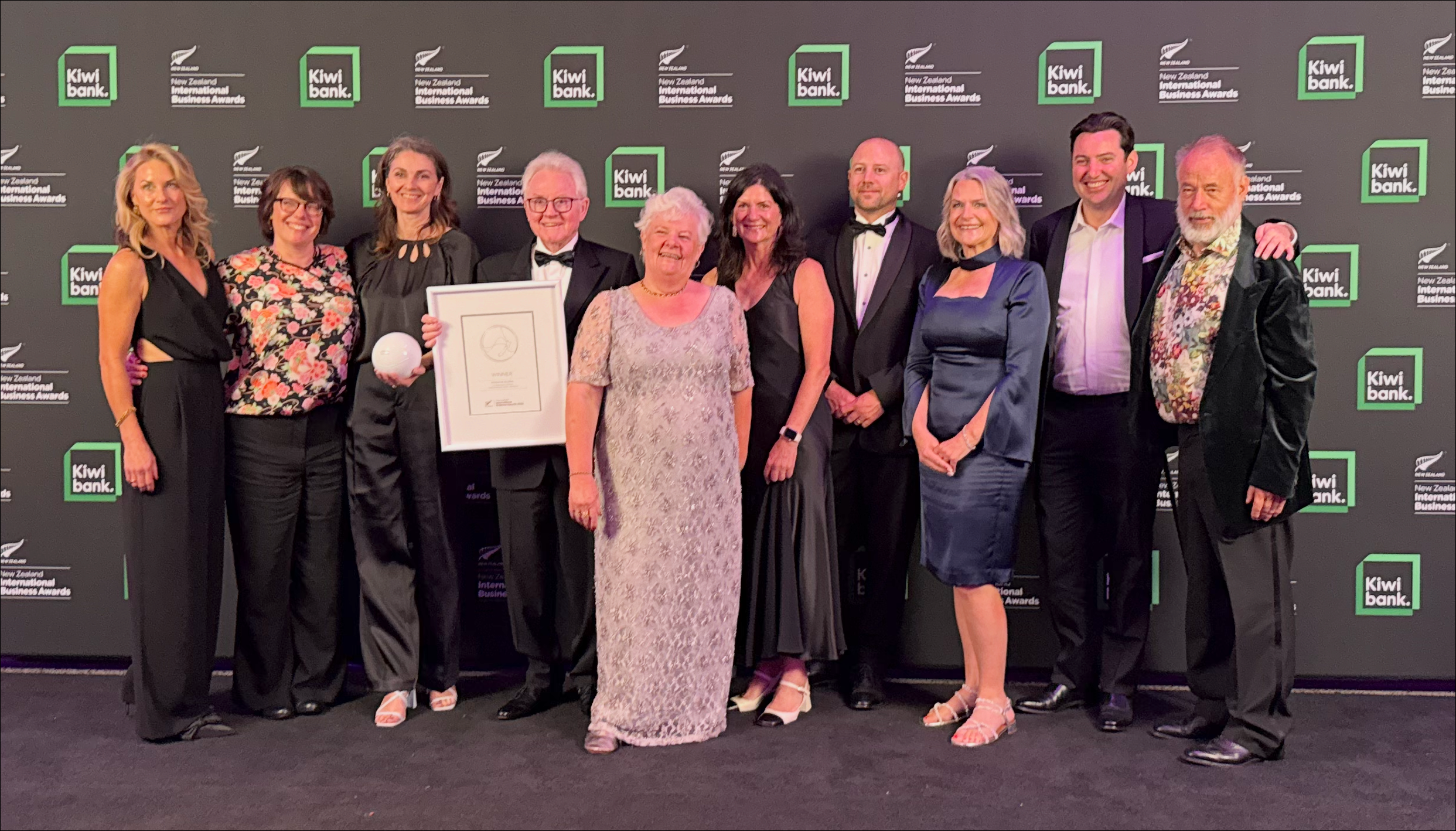 Dani Bayly (CFO), Christelle Blanchet (CMO), Anna Fisher (Head of People and Operations), Gary Monk (Director), Debra Hall (Board Chair), Donna Fyfe (Investor), Marcus Henderson (Cultivate Ventures), Linda Sturgess (BNZ), Nicholas Peat (NZTE), Peter Hall (Investor).